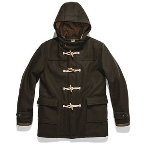 Men's Taylor Stitch x Golden Bear Brown Tomales Toggle Coat, M.